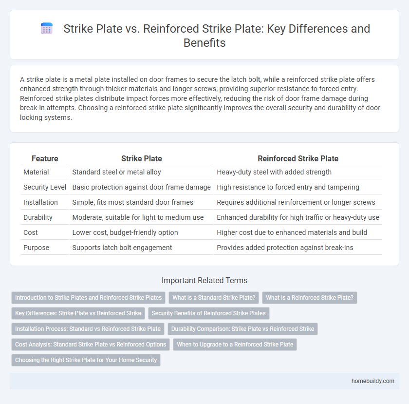 Strike Plate vs. Reinforced Strike Plate: Key Differences and Benefits