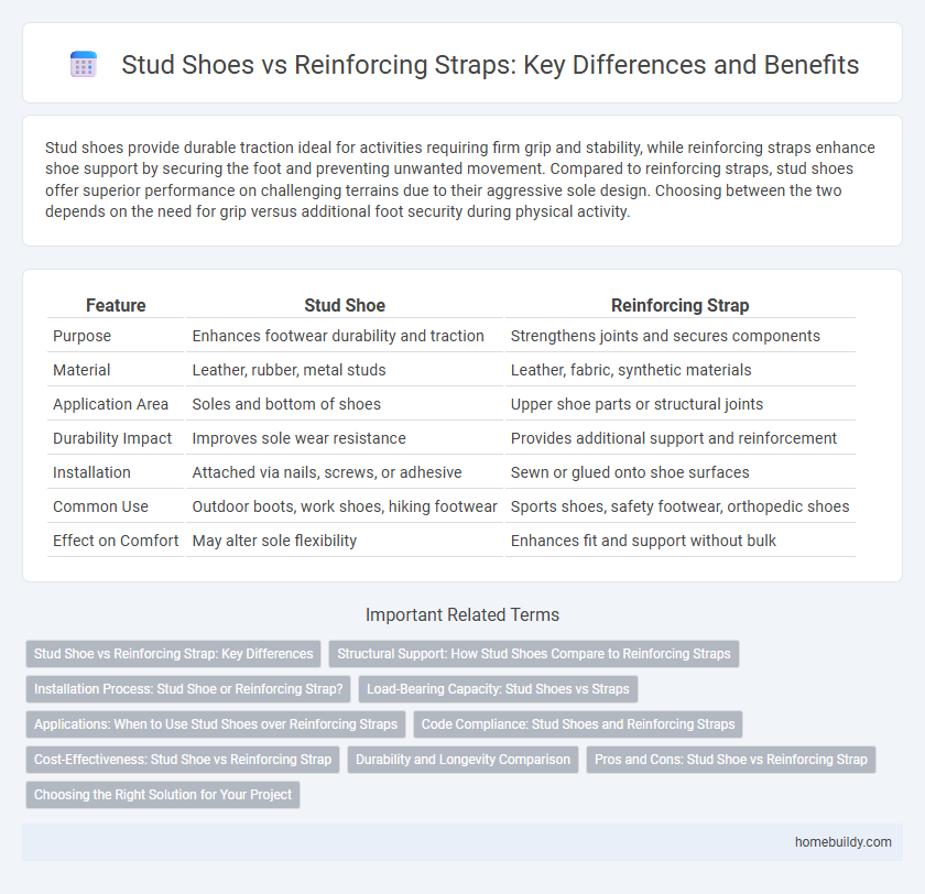 Stud Shoes vs Reinforcing Straps: Key Differences and Benefits