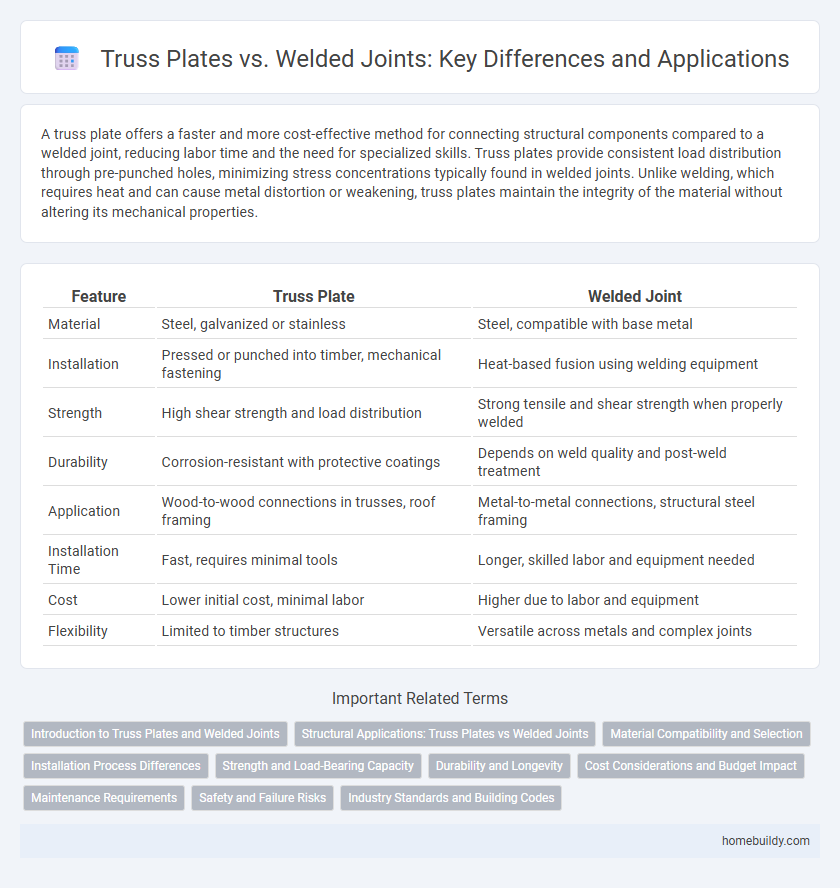 Truss Plates vs. Welded Joints: Key Differences and Applications