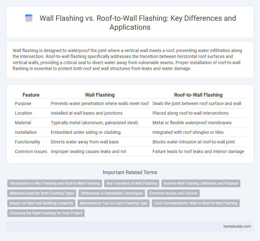 Wall Flashing vs. Roof-to-Wall Flashing: Key Differences and Applications