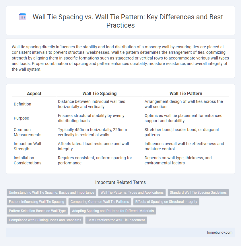 Wall Tie Spacing vs. Wall Tie Pattern: Key Differences and Best Practices