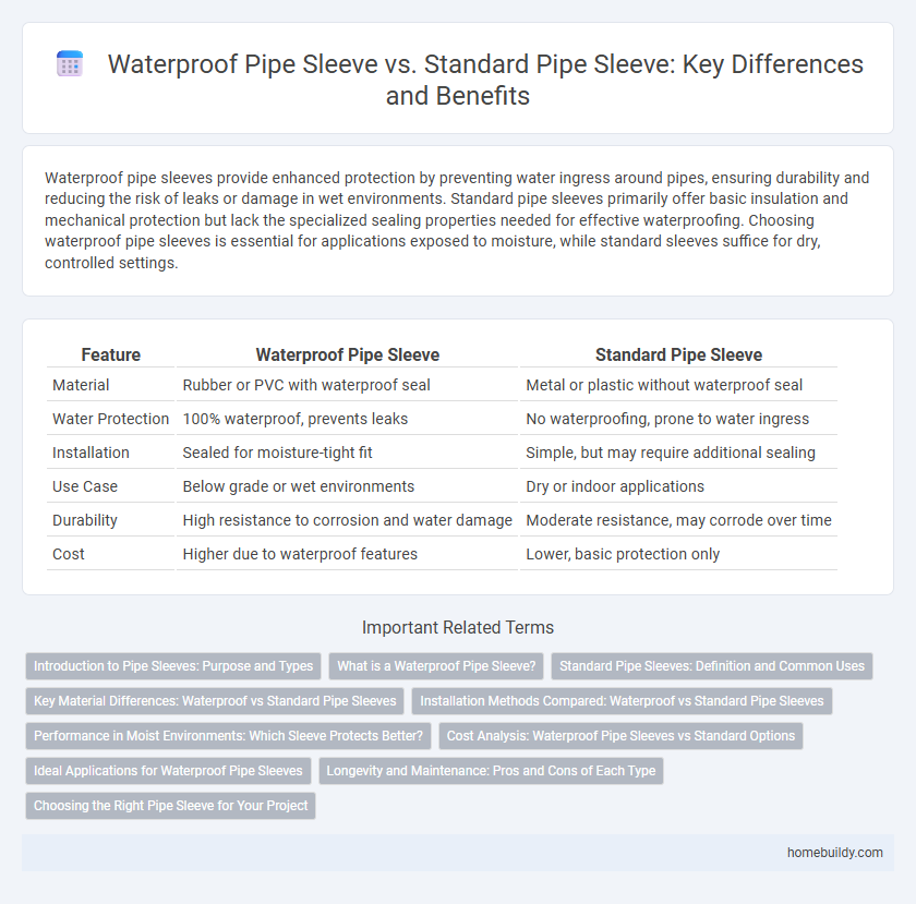 Waterproof Pipe Sleeve vs. Standard Pipe Sleeve: Key Differences and Benefits