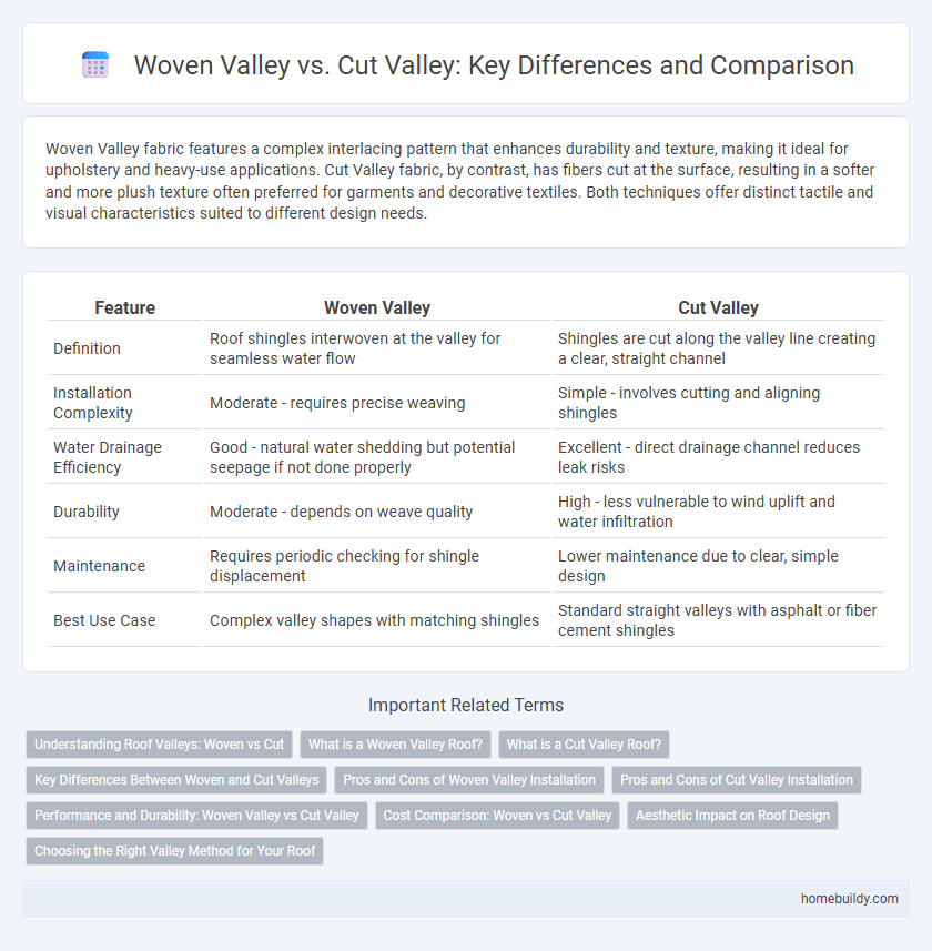Woven Valley vs. Cut Valley: Key Differences and Comparison