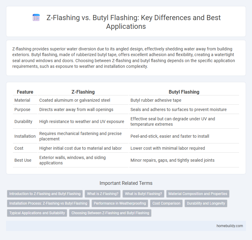 Z-Flashing vs. Butyl Flashing: Key Differences and Best Applications