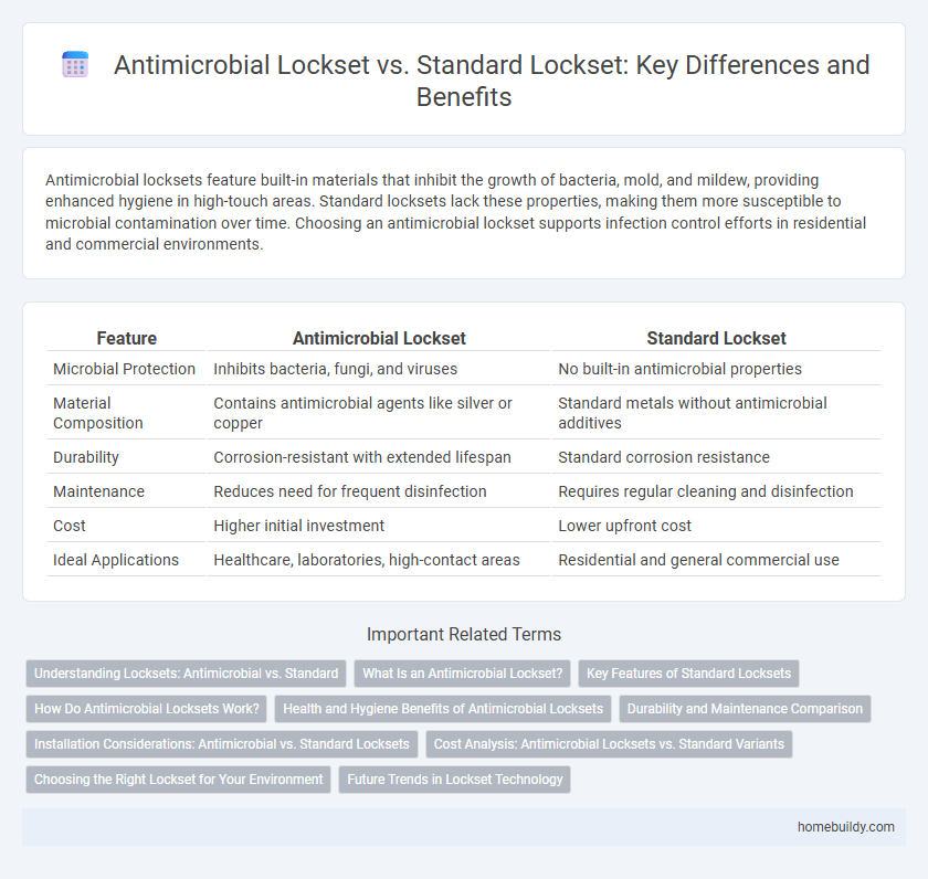 Antimicrobial Lockset vs. Standard Lockset: Key Differences and Benefits