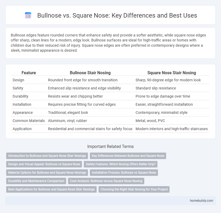 Bullnose vs. Square Nose: Key Differences and Best Uses