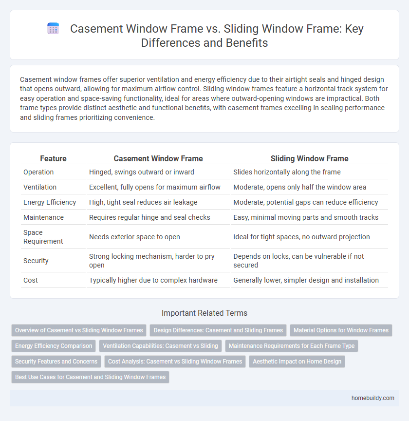 Casement Window Frame vs. Sliding Window Frame: Key Differences and Benefits