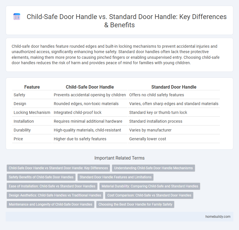 Child-Safe Door Handle vs. Standard Door Handle: Key Differences & Benefits