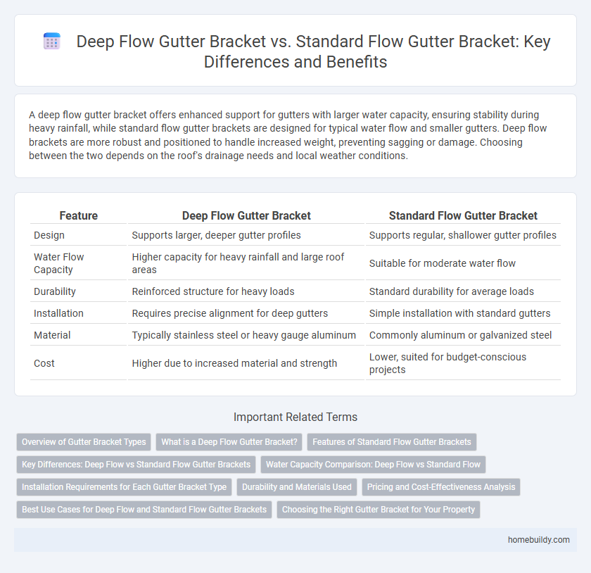 Deep Flow Gutter Bracket vs. Standard Flow Gutter Bracket: Key Differences and Benefits