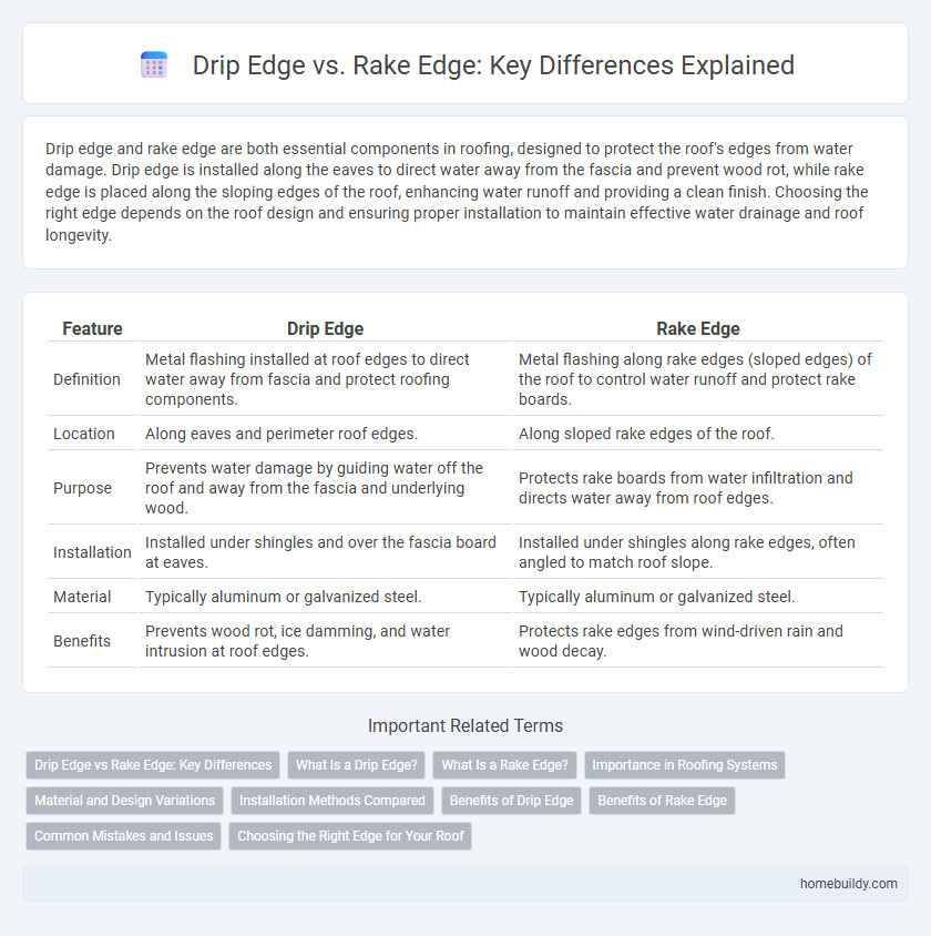 Drip Edge vs. Rake Edge: Key Differences Explained