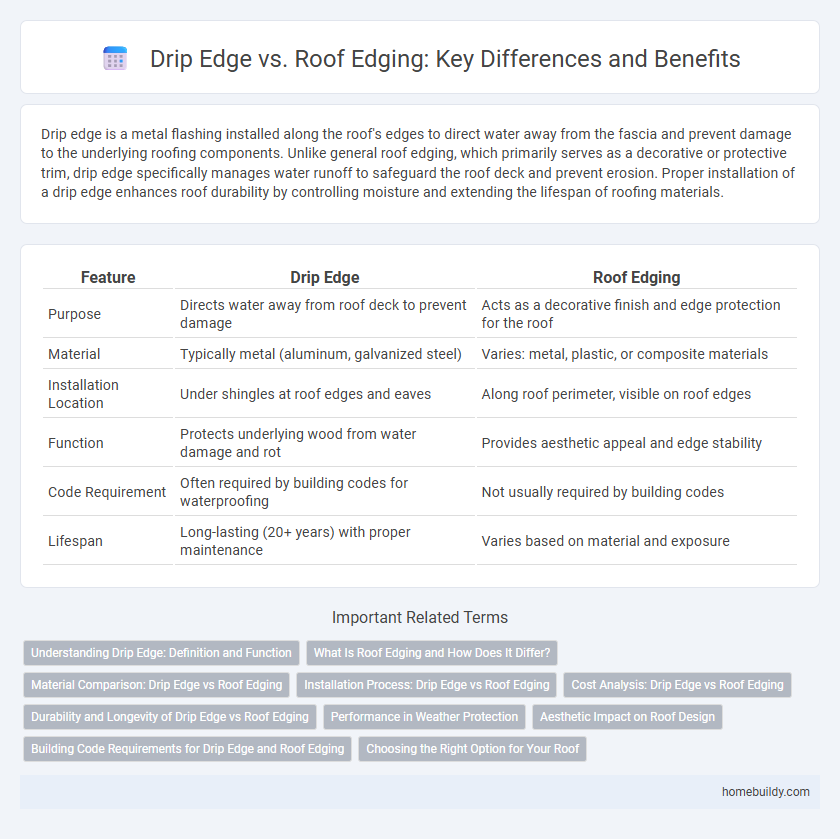 Drip Edge vs. Roof Edging: Key Differences and Benefits