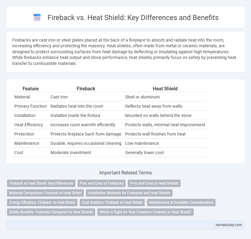Fireback vs. Heat Shield: Key Differences and Benefits