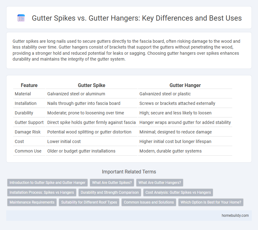 Gutter Spikes vs. Gutter Hangers: Key Differences and Best Uses
