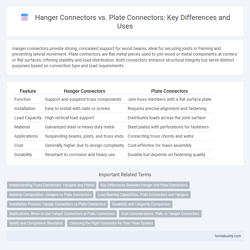 Hanger Connectors vs. Plate Connectors: Key Differences and Uses