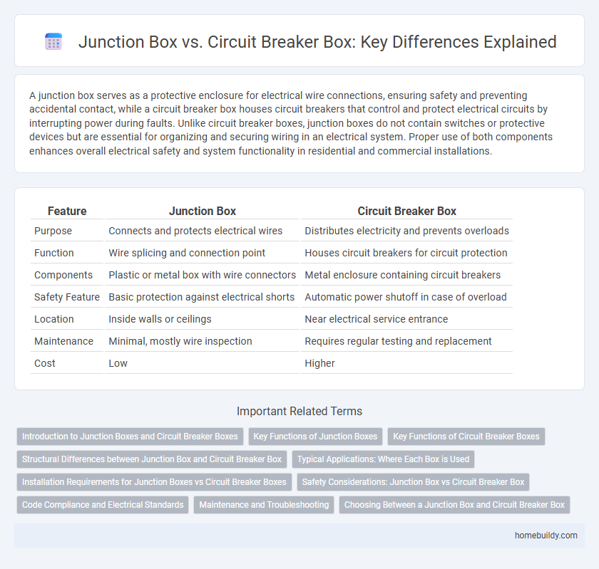 Junction Box vs. Circuit Breaker Box: Key Differences Explained