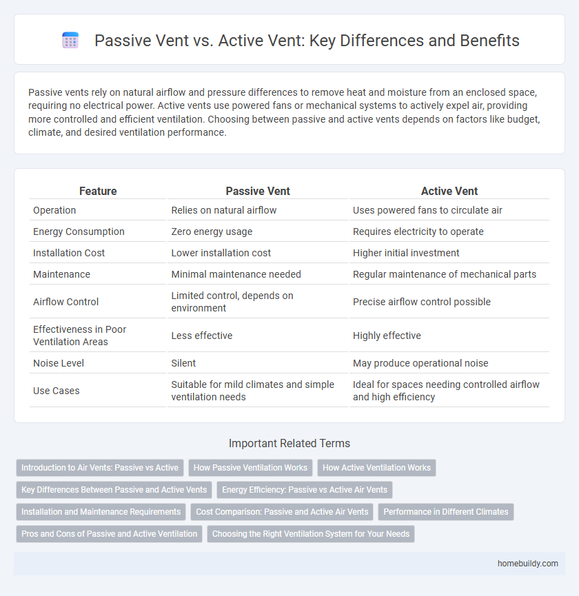 Passive Vent vs. Active Vent: Key Differences and Benefits