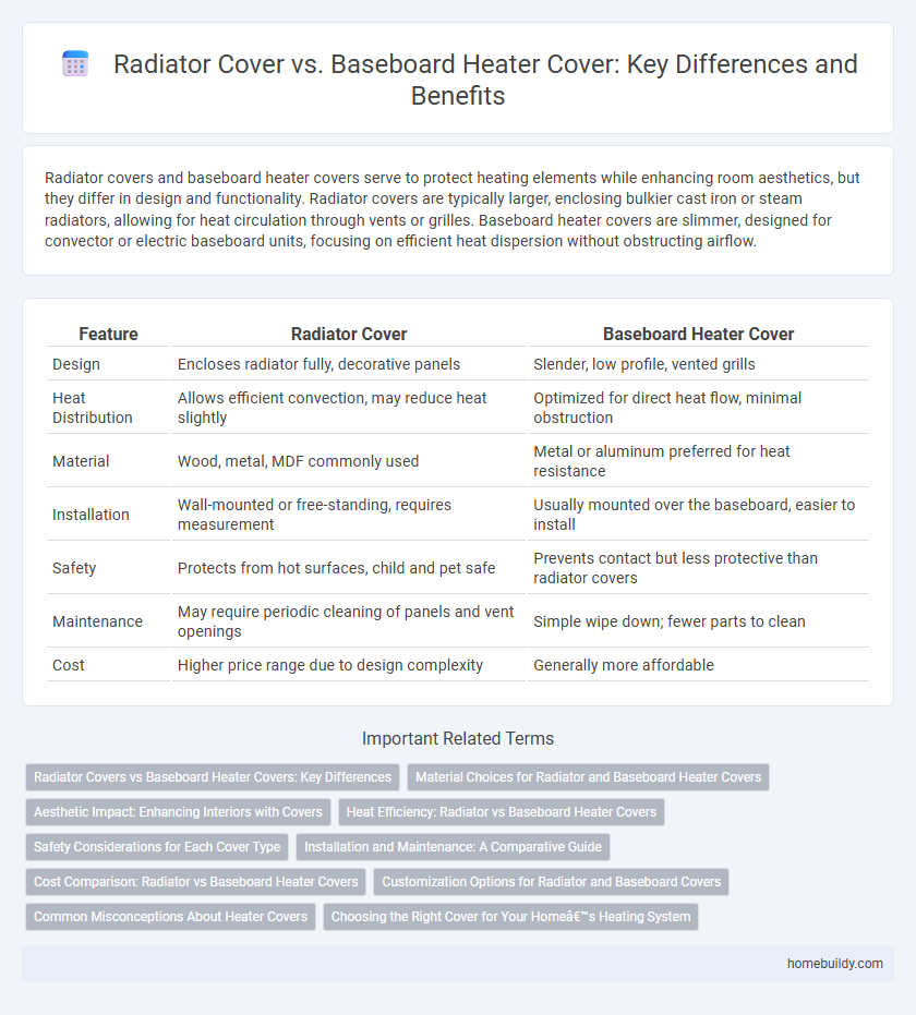 Radiator Cover vs. Baseboard Heater Cover: Key Differences and Benefits