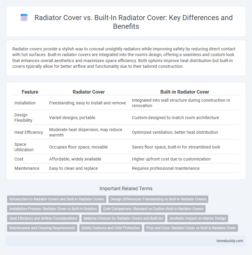 Radiator Cover vs. Built-In Radiator Cover: Key Differences and Benefits