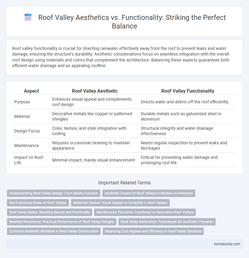 Roof Valley Aesthetics vs. Functionality: Striking the Perfect Balance