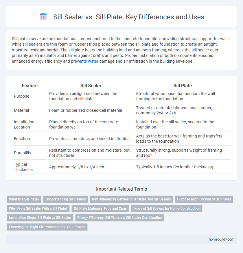 Sill Sealer vs. Sill Plate: Key Differences and Uses