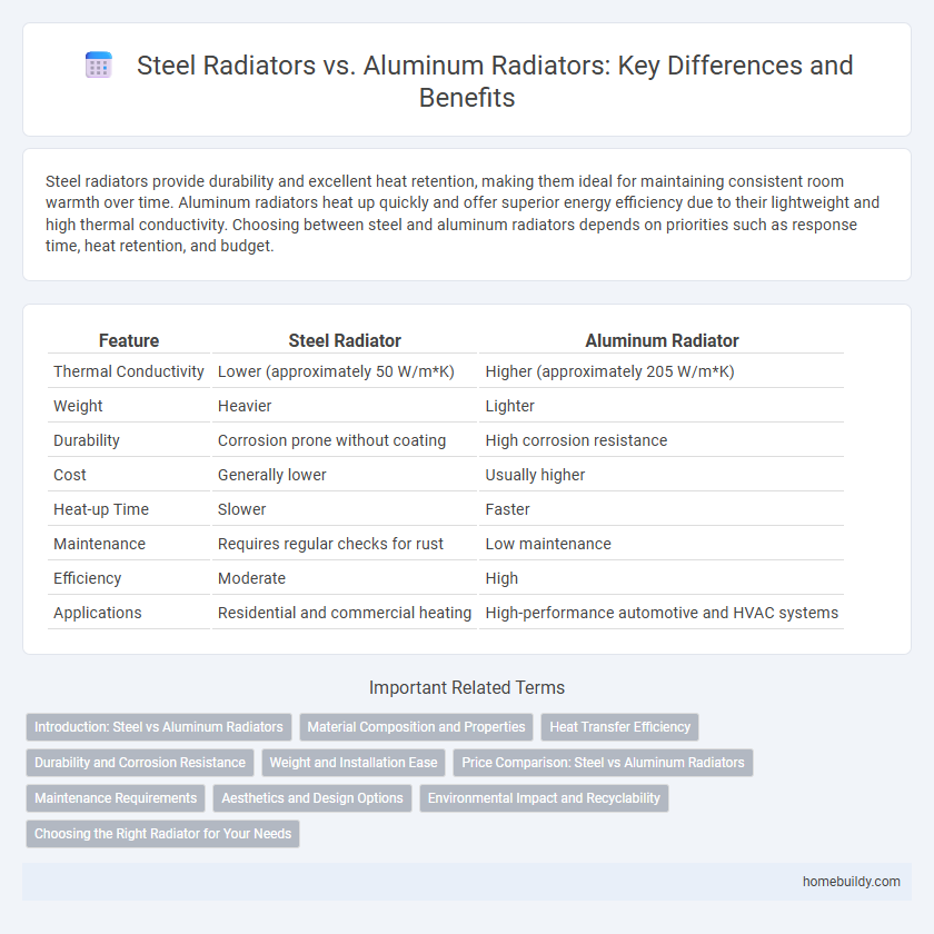 Steel Radiators vs. Aluminum Radiators: Key Differences and Benefits