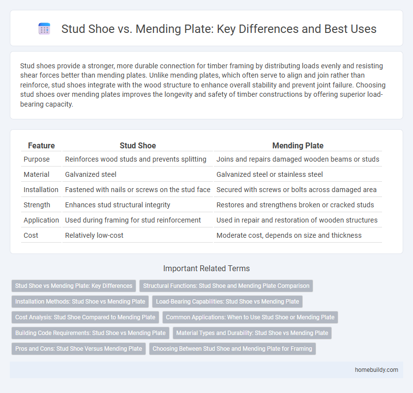 Stud Shoe vs. Mending Plate: Key Differences and Best Uses