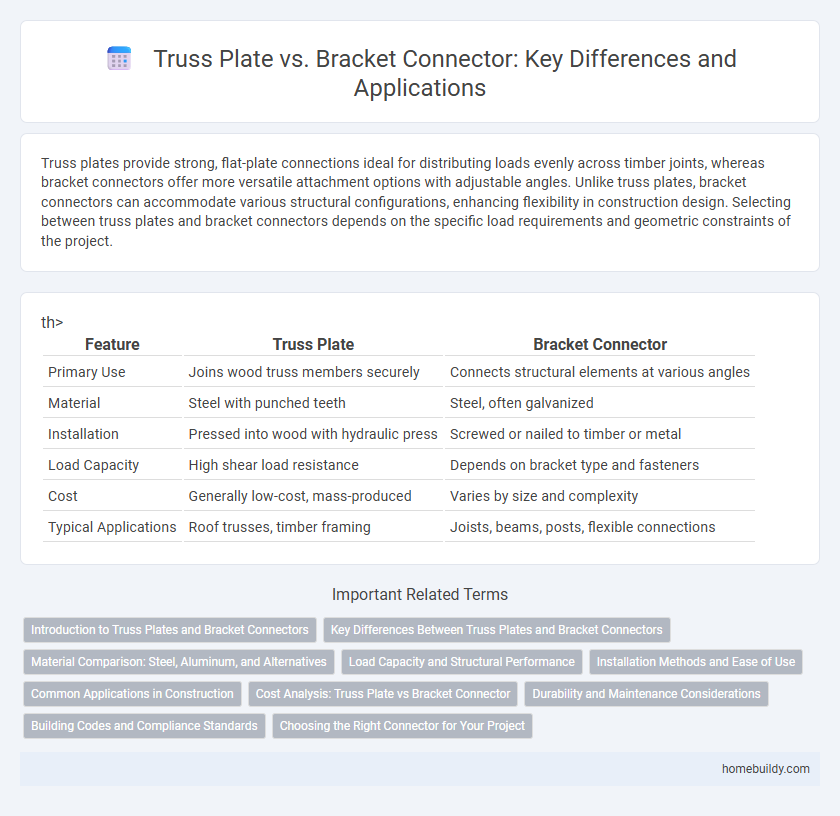 Truss Plate vs. Bracket Connector: Key Differences and Applications